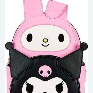 Loungefly My Melody and Kuromi Backpack NWT